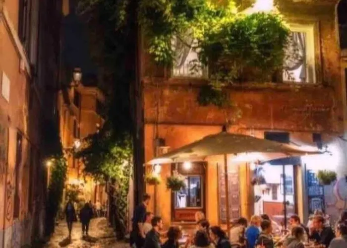 Intimo Ed Eclettico A Trastevere דירה