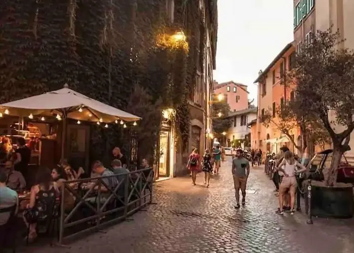 Intimo Ed Eclettico A Trastevere רומא
